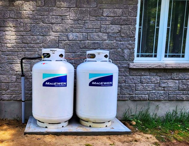 Propane Gas Hookup